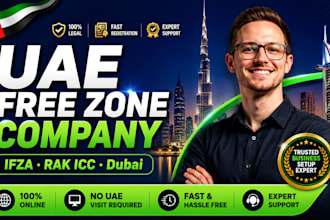 set up your dubai free zone company with trade license fast