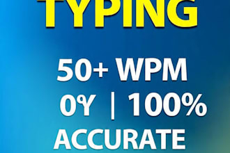 do fast english and urdu typing ms word data entry