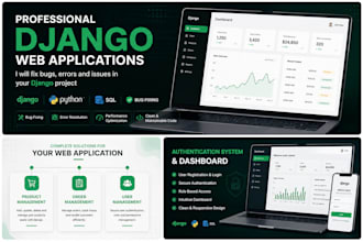 fix bugs, errors and issues in your django project