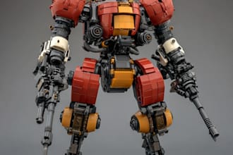 draw custom mecha robot