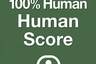 humanize ai text to 100 percent human