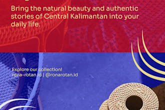 design modern poster for you