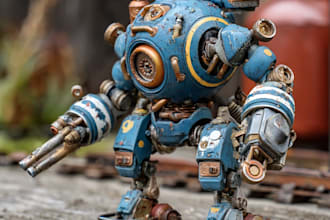 custom mecha robot rt