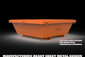 create manufacturing ready solidworks sheet metal and fabrication drawing