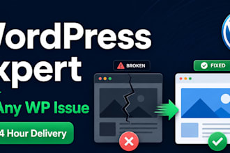 fix wordpress bugs, errors, white screen, plugin issues
