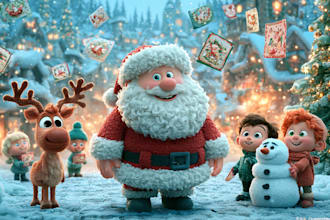 design custom christmas, holiday and greeting card design