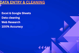 do excel data cleaning, sorting, formatting, merge and split excel data