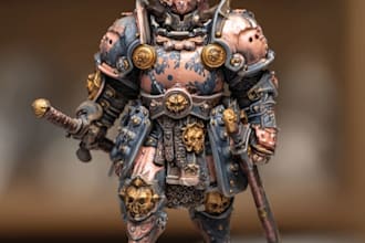 draw a warhammer illustration