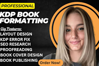 be your spanish book formatting and amazon kdp publishing expert