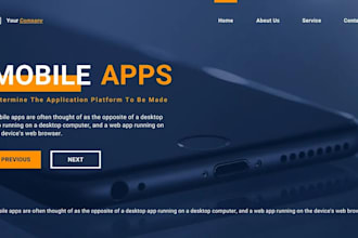 design app launch deck presentation, mobile app powerpoint slides for investors
