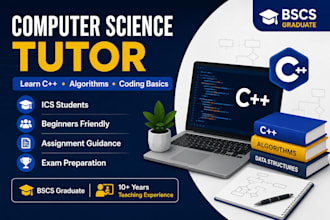 tutor computer science, coding and algorithms for beginners and ics students