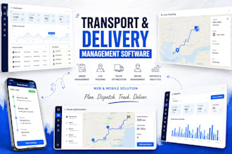 develop transport and delivery management software