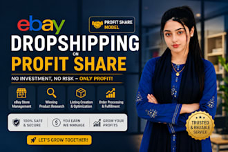 do expert ebay dropshipping on profit share