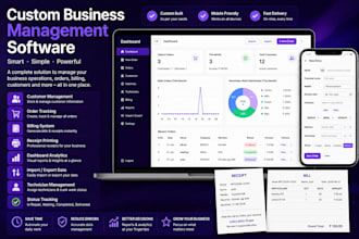 build a custom business management system for your business