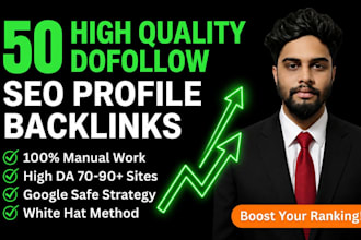 create high quality profile backlinks