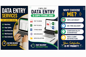 do data entry,copy typing and excel data entry