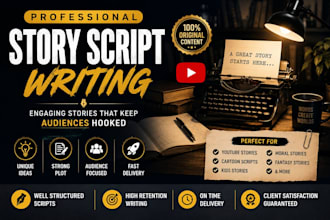 write engaging story scripts