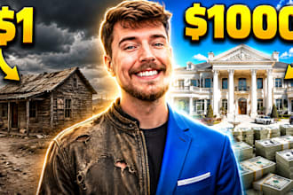 make 3 ai thumbnails that catch public attention
