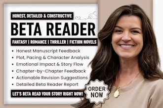 beta read romance beta reader fantasy ya novel beta reader thriller beta reader