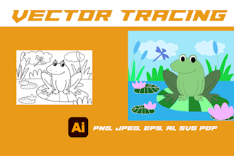 professionally vector trace, recreate logo in vector