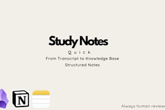 turn any podcast or youtube video into study notes