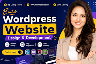 design, redesign, clone or customize wordpress website