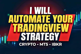 automate your tradingview strategy for crypto, mt5, and ibkr