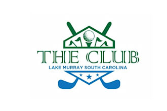 design awesome country club dining logo on lake murray