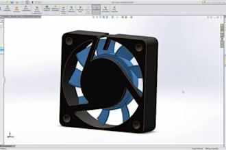 create mechanical cad models and solidworks parts with step and stl files