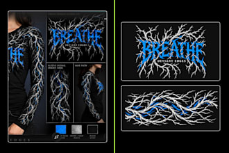 convert artwork into print ready vector files for apparel printing
