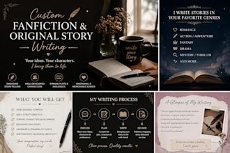 write personalized fanfiction and original fiction stories