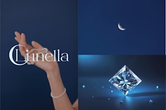 design luxury brand identity and elegant packaging