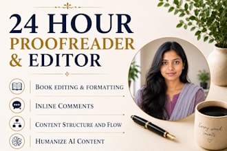 proofread and edit your work with inline comments in 1 day