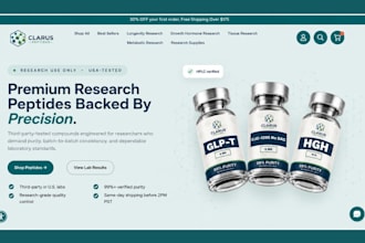 build research peptide website fda complaint website peptide website