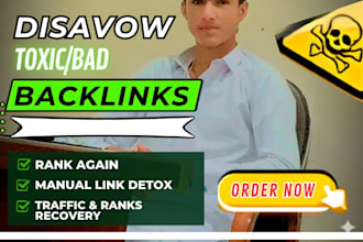 create google file to remove bad links and recovi ranking