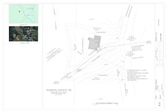 draw site plans for building permit applications