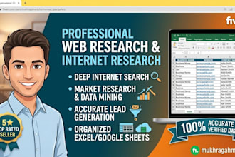 professional web research and internet research