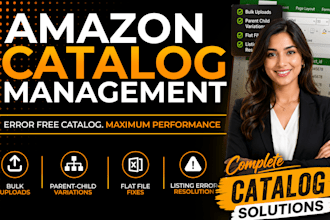 manage and optimize your amazon catalog and listings