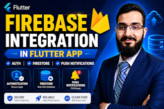 integrate firebase authentication, firestore and notifications in flutter app