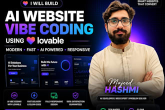 build ai website vibe coding using lovable