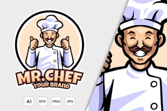 design a professional catering logo for your food business