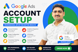 do to setup google ads account