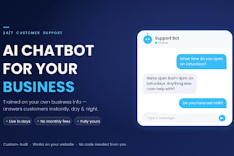 build an ai customer support chatbot for your business