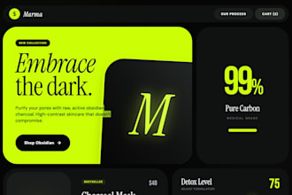 design and develop a stunning, premium website with free hosting