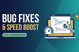 fix bugs and optimize your website speed