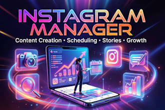 be your instagram virtual assistant and account manager