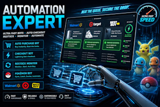 make auto purchase bot, checkout bot, pokemon bot, auto buying bot, shopping bot