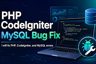 fix PHP codeigniter mysql bugs and errors