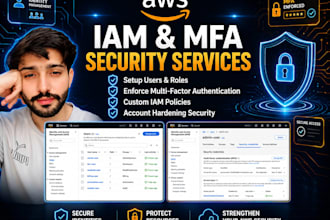secure your AWS account with iam policies and mfa setup