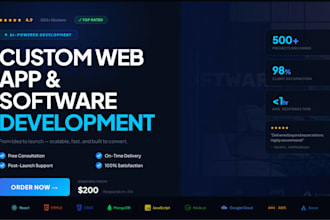 develop custom web application, best quality for cheap price